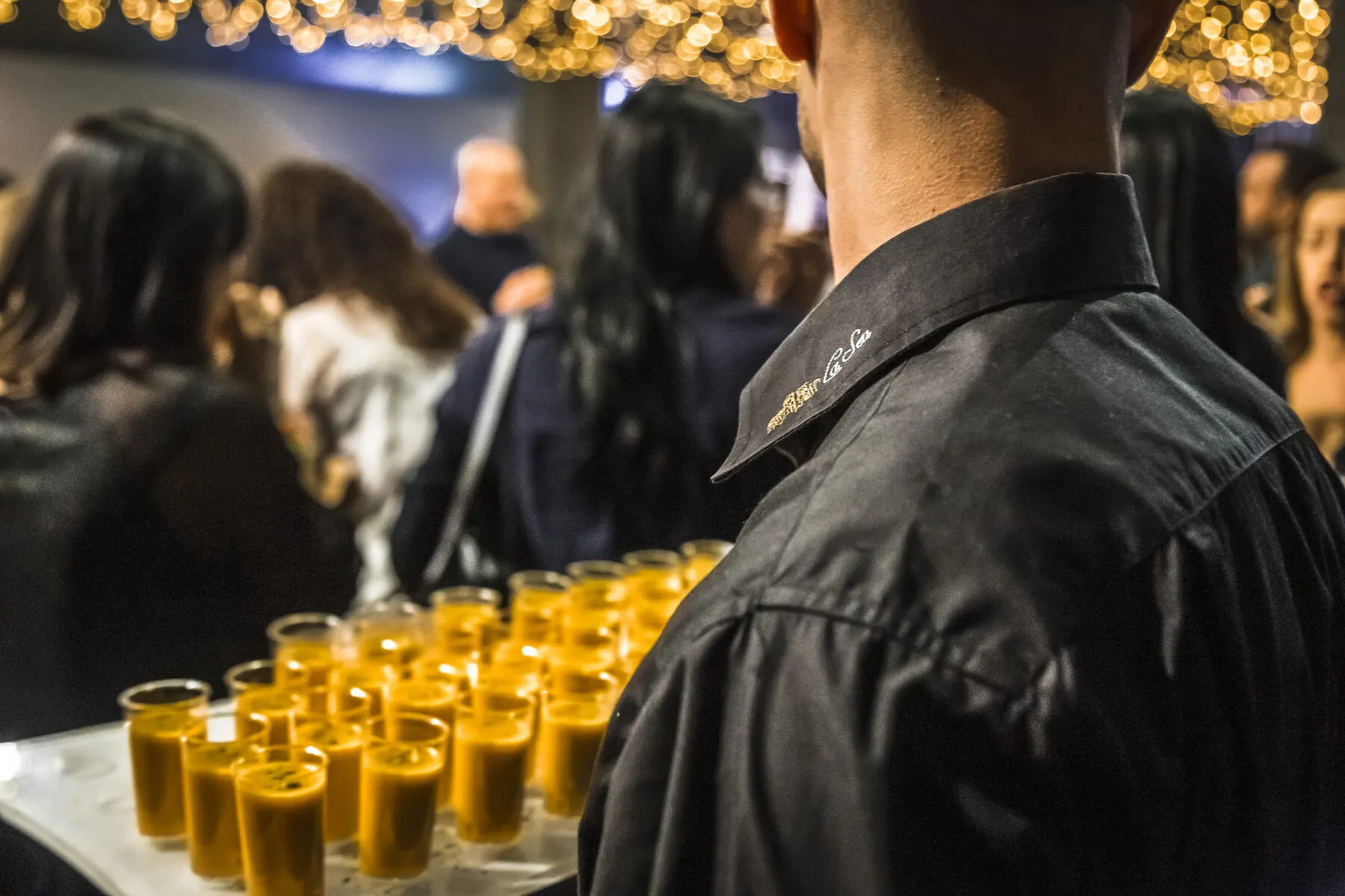 Servicio de catering de La Seu durante un evento en Valencia