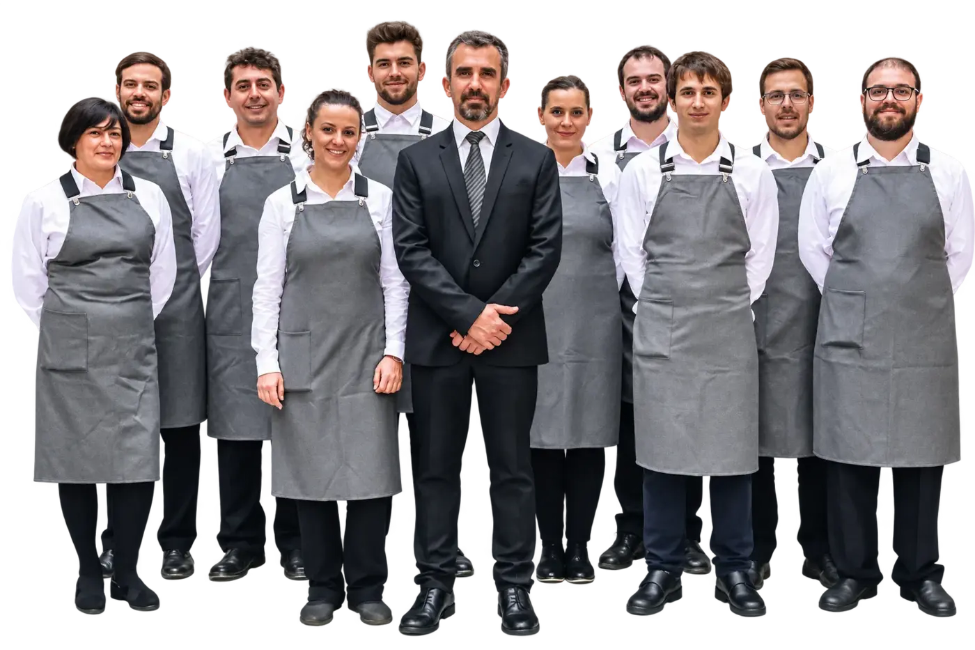 Équipe La Seu Catering lors d’un événement à l’Ateneo de Valence
